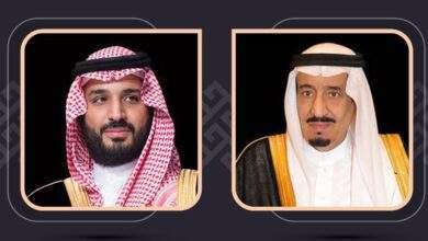 خادم الحرمين الشريفين وولي العهد السعودي