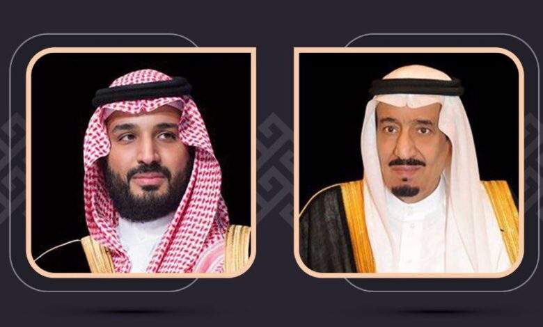 خادم الحرمين الشريفين وولي العهد السعودي