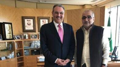 سامي العثمان وسيادة السفير السابق أسامة نقلي