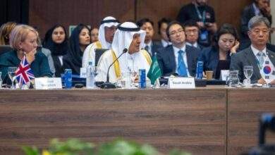 وزير الطاقة السعودي خلال مشاركتة في قمة المجموعة العشرين