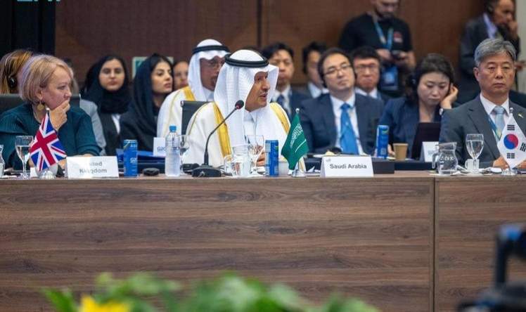 وزير الطاقة السعودي خلال مشاركتة في قمة المجموعة العشرين