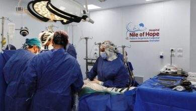 الفريق الطبي بمركز الملك سلمان للإغتثة