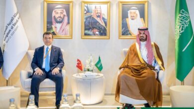 رئيس الوفد السعودي خلال الزيارة
