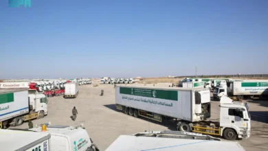 شاحنة إغاثية