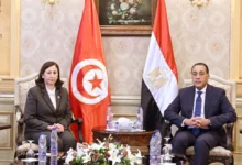 مصطفي مدبولي ورئيسة الحكومة التونسية
