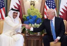 أمير قطر وترامب أرشفية