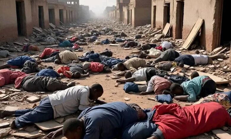 إباده جماعية للسودانيين