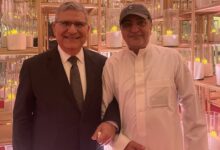 سامي العثمان والدكتور أدريس المليحي