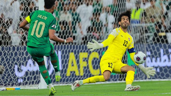 مباراة منتخب السعودية والعراق