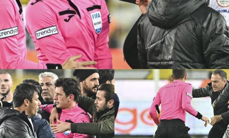 واقعة ضرب الحكم التركي التي تسببت في وقف النشاط الكروي