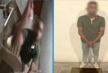 البلطجي عقب القبض عليه