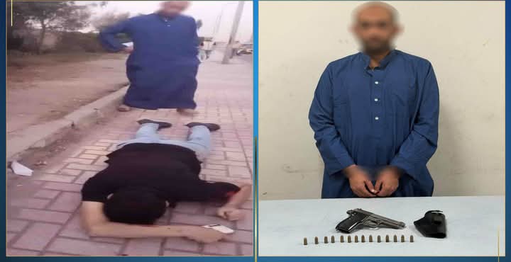 الواقعة من أحد الكاميرات