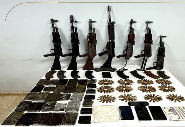 جانب من المضبوطات