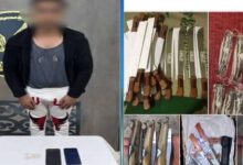 المتهم عقب القبض عليه