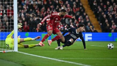 محمد صلاح من مباراة أيندهوفن