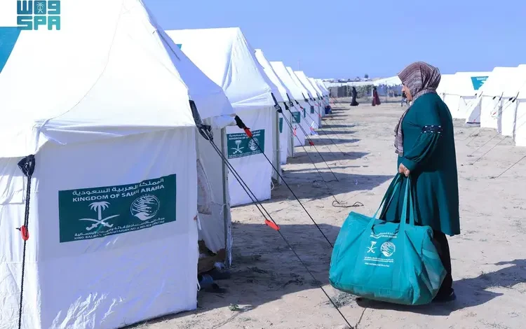 النازحين بخان يونس بالمخيمات الجديدة