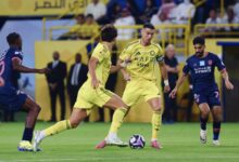 مباراة النصر ضد الفيحاء