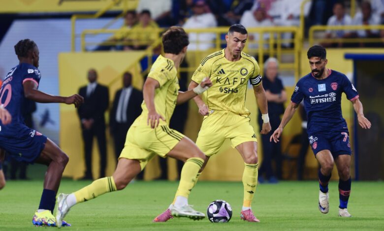 مباراة النصر ضد الفيحاء