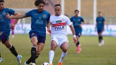 مباراة الزمالك وبلدية المحلة