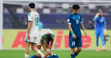 مباراة الجزائر والعراق