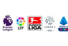 الدوريات الخمس الكبري