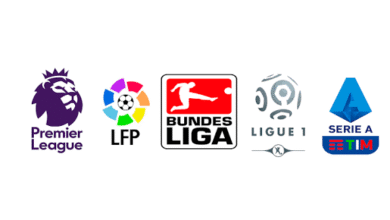 الدوريات الخمس الكبري