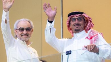 الوليد ابن طلال ورئيس نادي الهلال الحالي