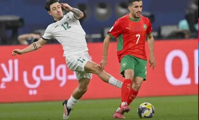 مباراة منتخب المغرب وسوريا