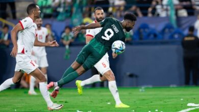 مباراة منتخب السعودية والاردن