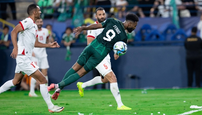 مباراة منتخب السعودية والاردن