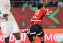 مرموش يحتفل بالهدف