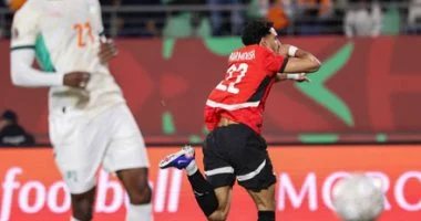 مرموش يحتفل بالهدف