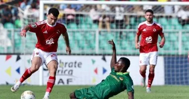 الاهلي و يانج أفريكانز بدوري ابطال أفريقيا