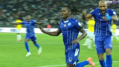 فرحة لاعبي الهلال السوداني