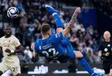 سافيتش يحرز هدف عالمي في مرمي الفيحاء