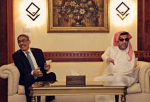 وزير الأعلام ضياء رشوان وتركي ال شيخ