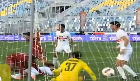 الهدف الاول لسيراميكا في مرمي الزمالك