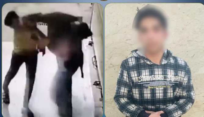 المتهم بضرب الفتاة والتحرش بها