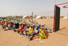 السودانيين علي حدود تشاد