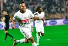 ناصر منسي يحتفل بالهدف