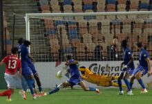 هدف الترجي الأول في الاهلي