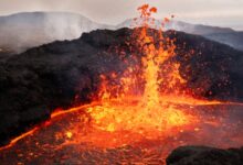 بركان أرشيفية