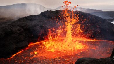 بركان أرشيفية