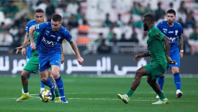 مباراة الهلال الأهلي