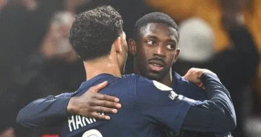 لاعبي باريس سان جيرمان