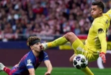 مباراة اتليتكو مدريد وبرشلونة بدوري الابطال