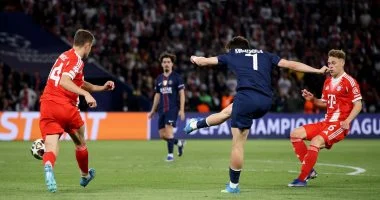 مباراة باريس سان جيرمان والبايرن