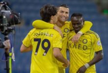 كريستيانو رونالدو يحتفل بالهدف