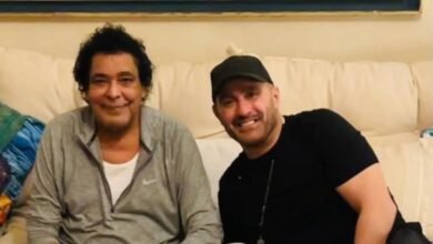 محمد منير والفنان أحمد السقا