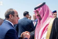 السيسي يستقبل ولي العهد السعودي